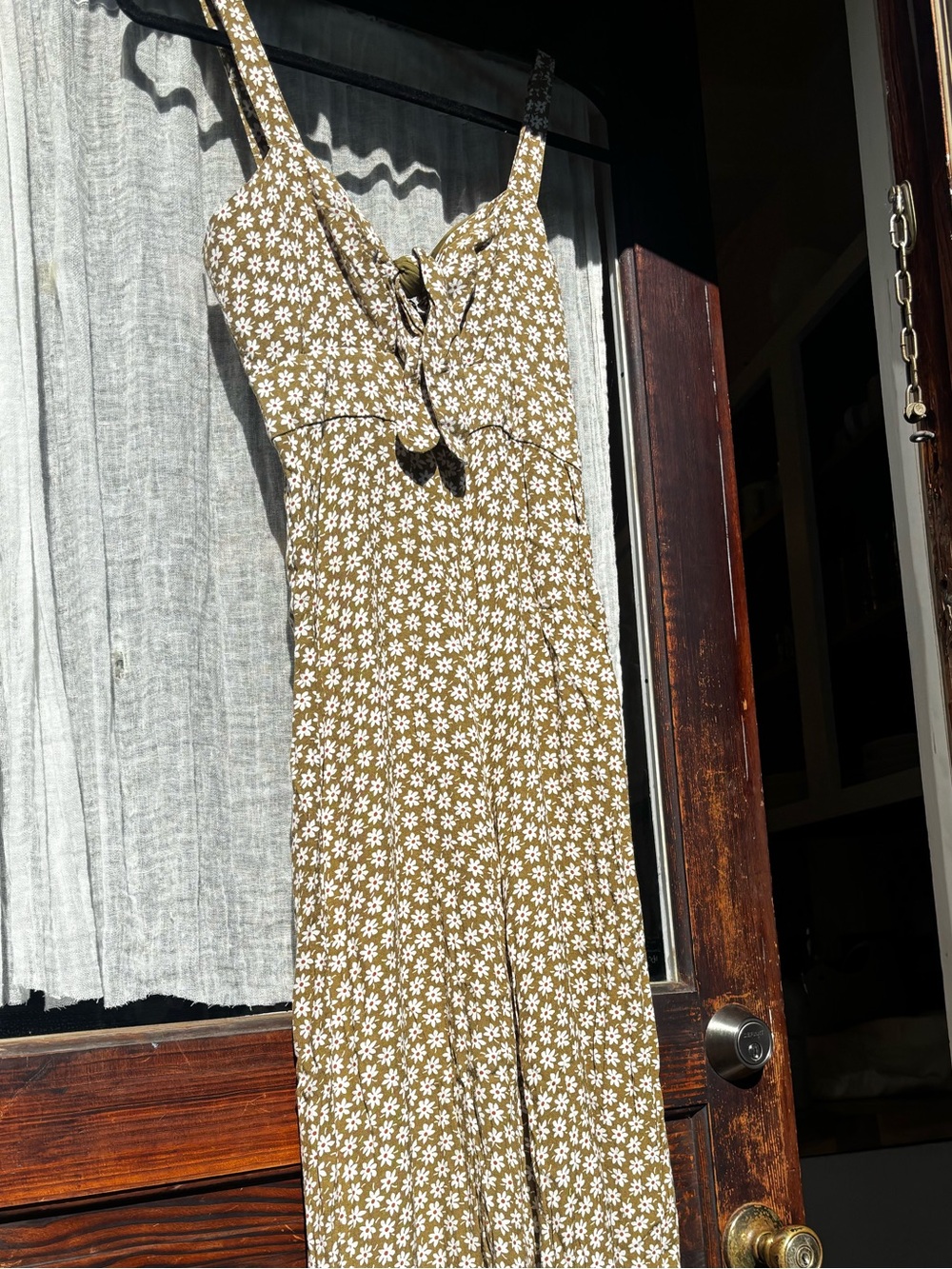 Madewell Floral Jumpsuit